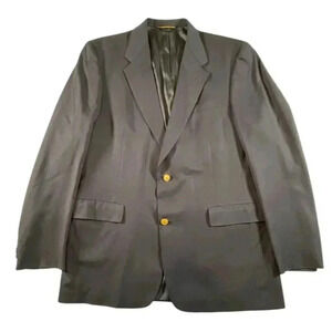 Hart Schaffner & Marx Gold Trumpeter Wool Blazer – Size 44L